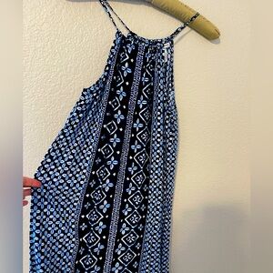 Tommy Bahama Beach Swim Cover Up Sun Dress, Small, Blue.